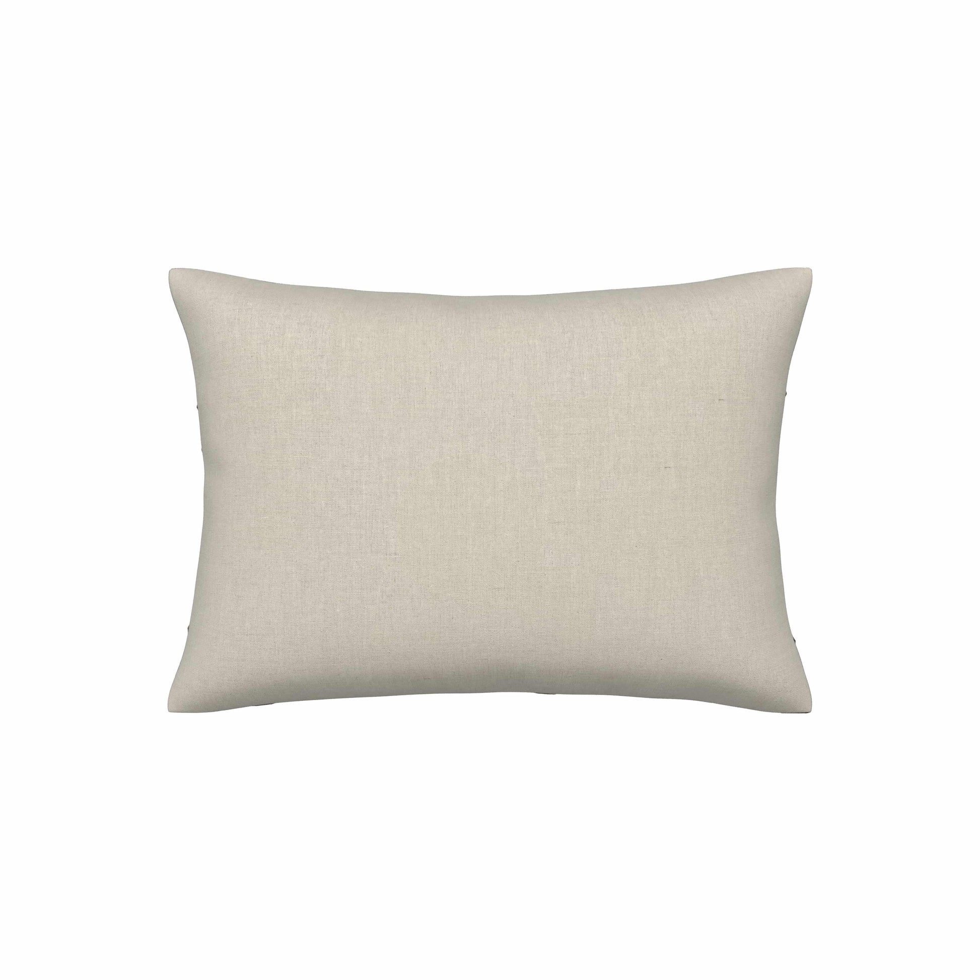 Vintage Peacock Pillow Set in cream color on a white background