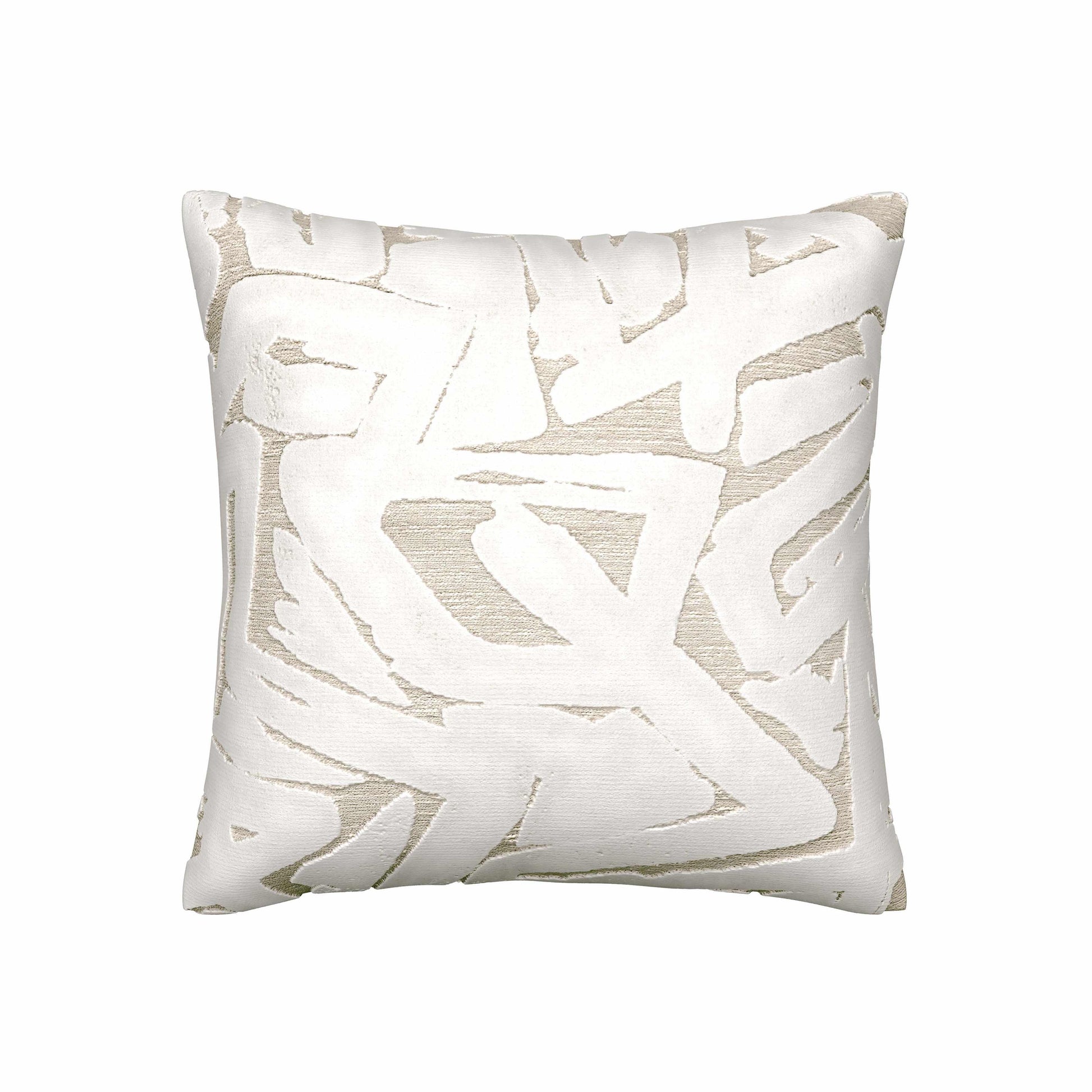 Depiction Pillow Set in Natural by Fineza – soft decorative accent pillows displayed on white background.