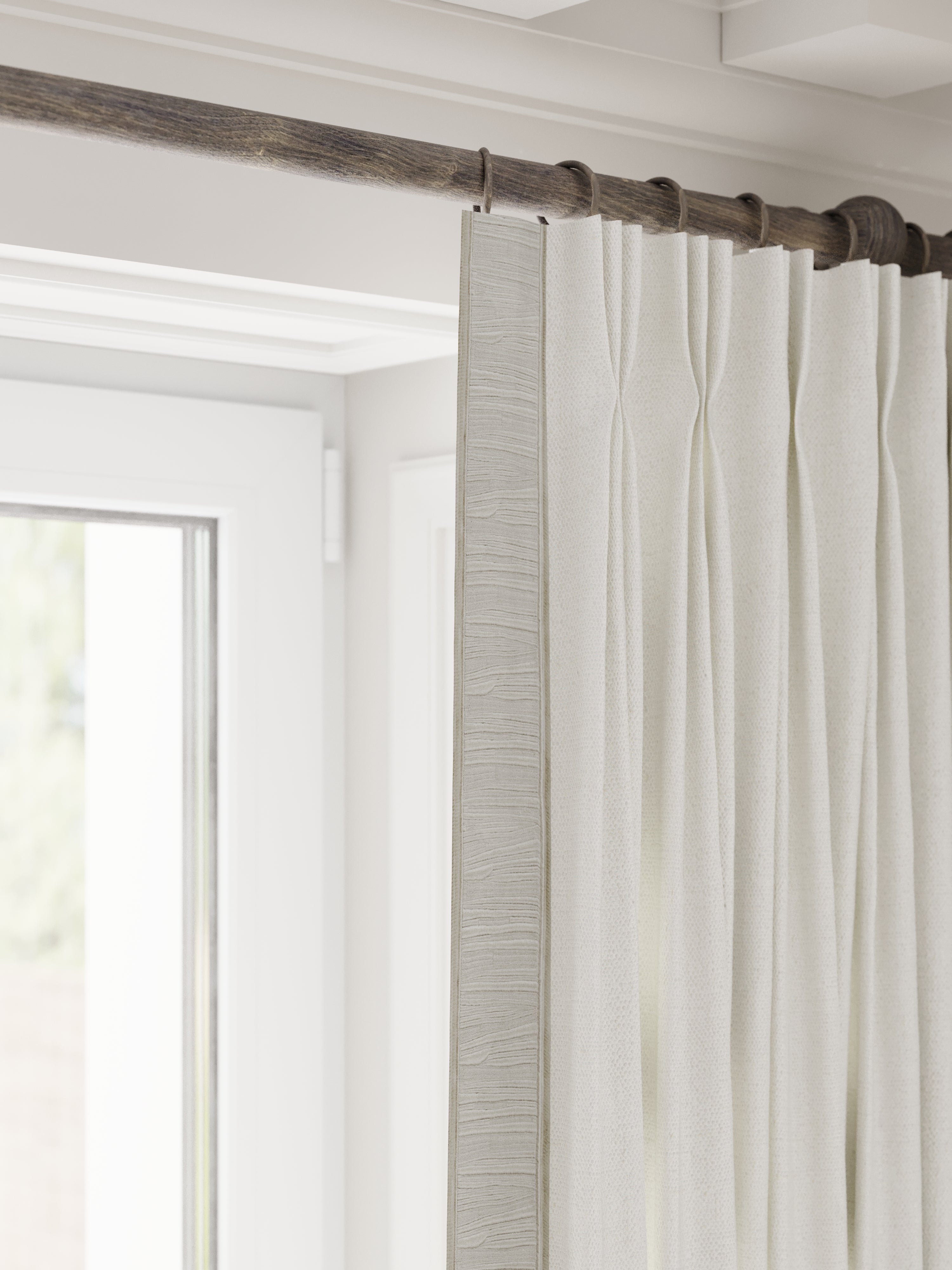 Snow Forged Linen Panels