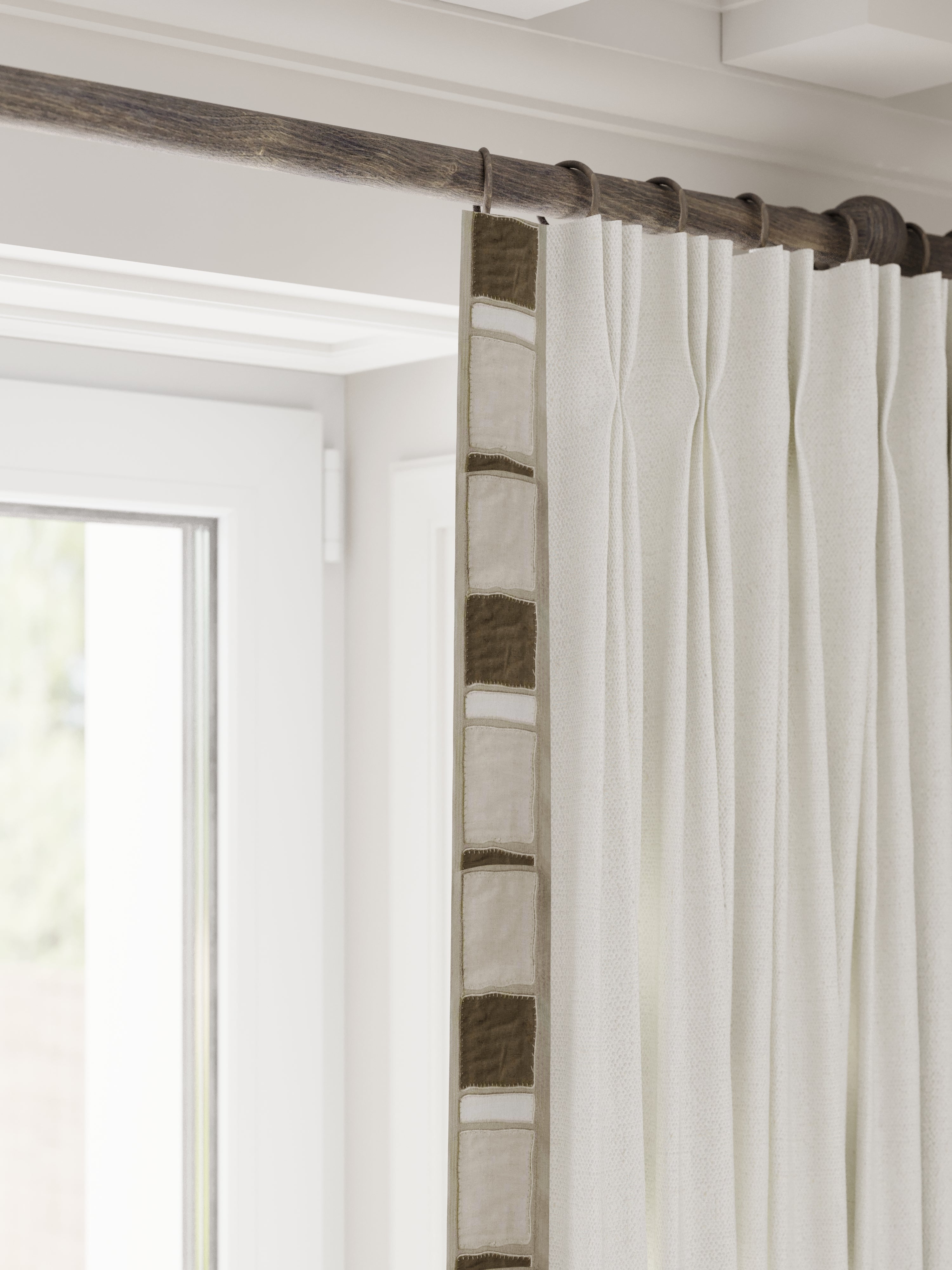 Snow Forged Linen Panels