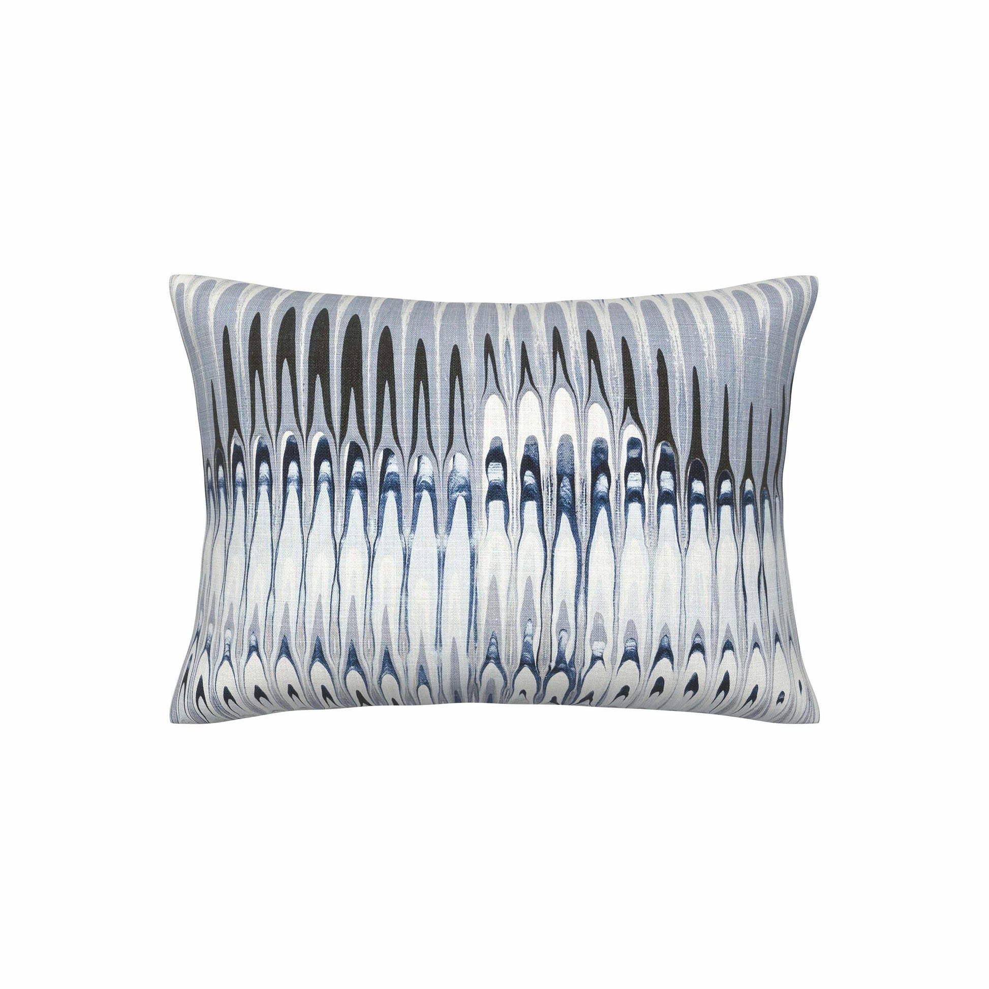 Fryer Pillow Set in Cobalt on white background