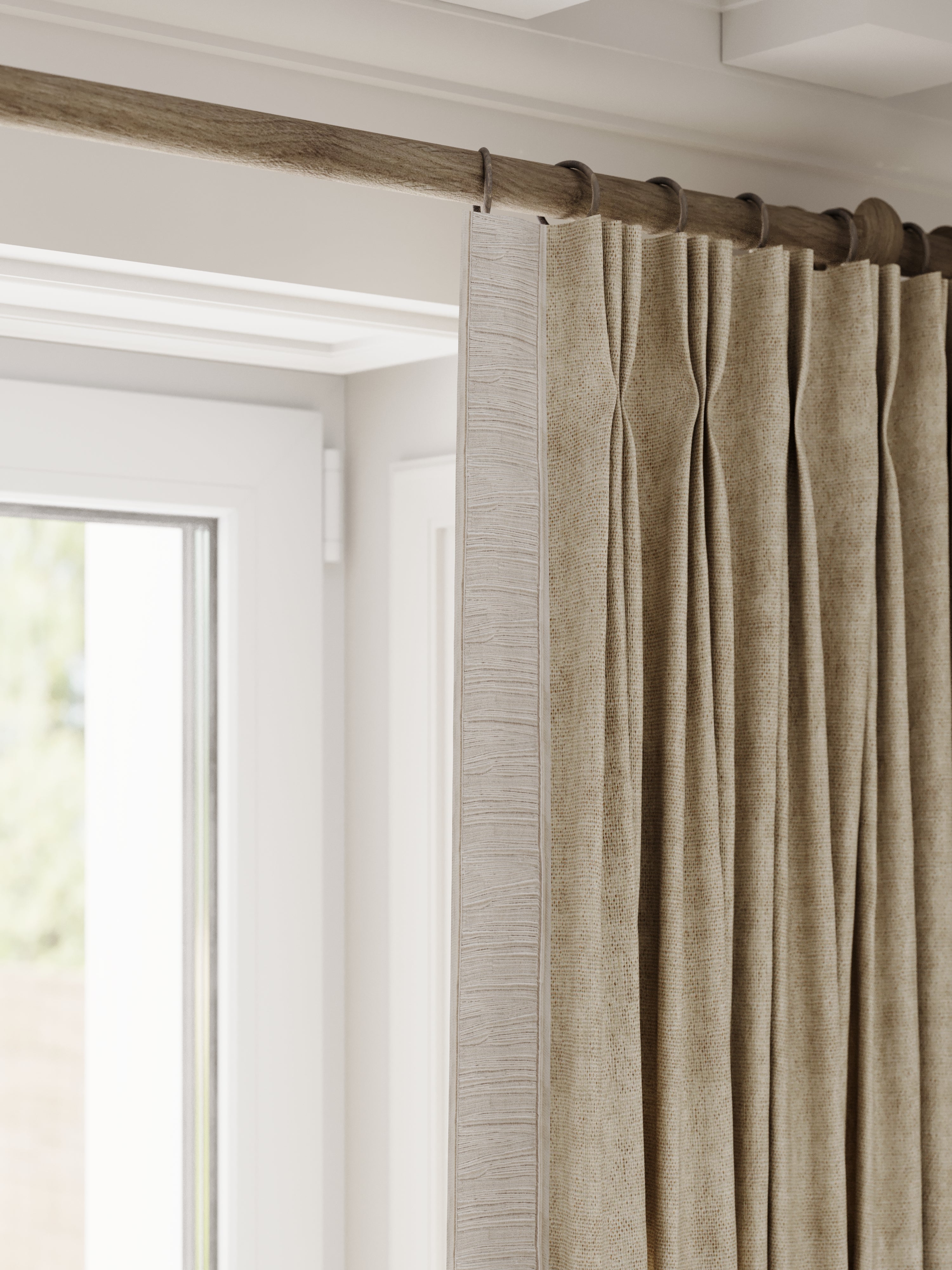 Angora Forged Linen Panels