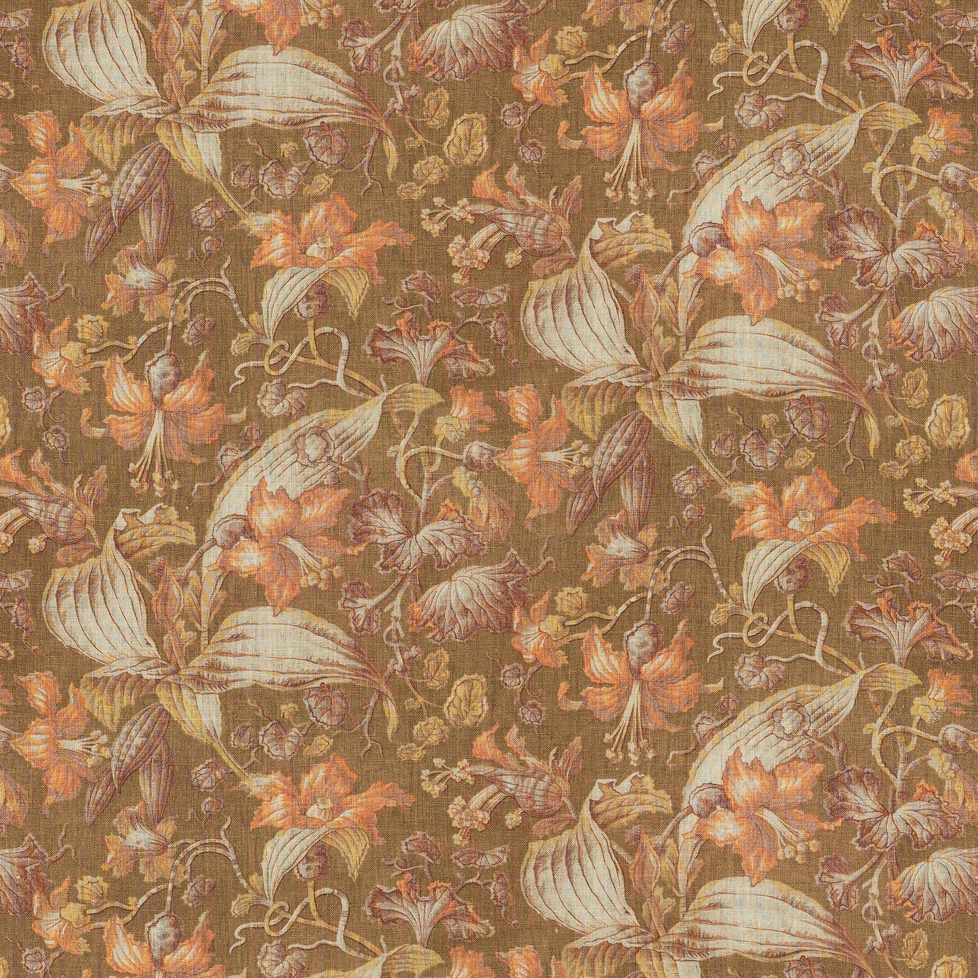 BARET FLORA Pillow | BOURBON - Fineza