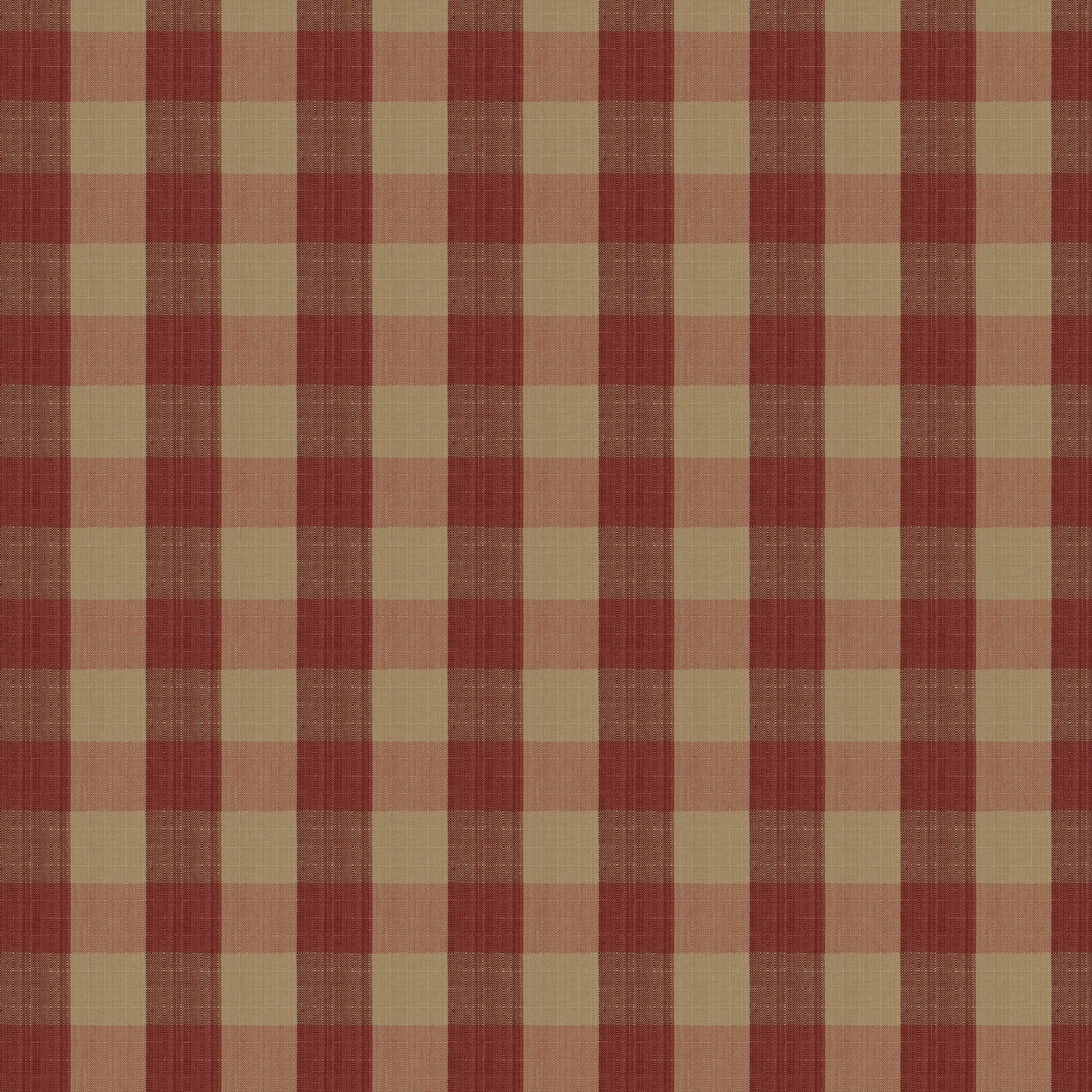 BIRON STRIE CHECK Panel | CRANBERRY - Fineza