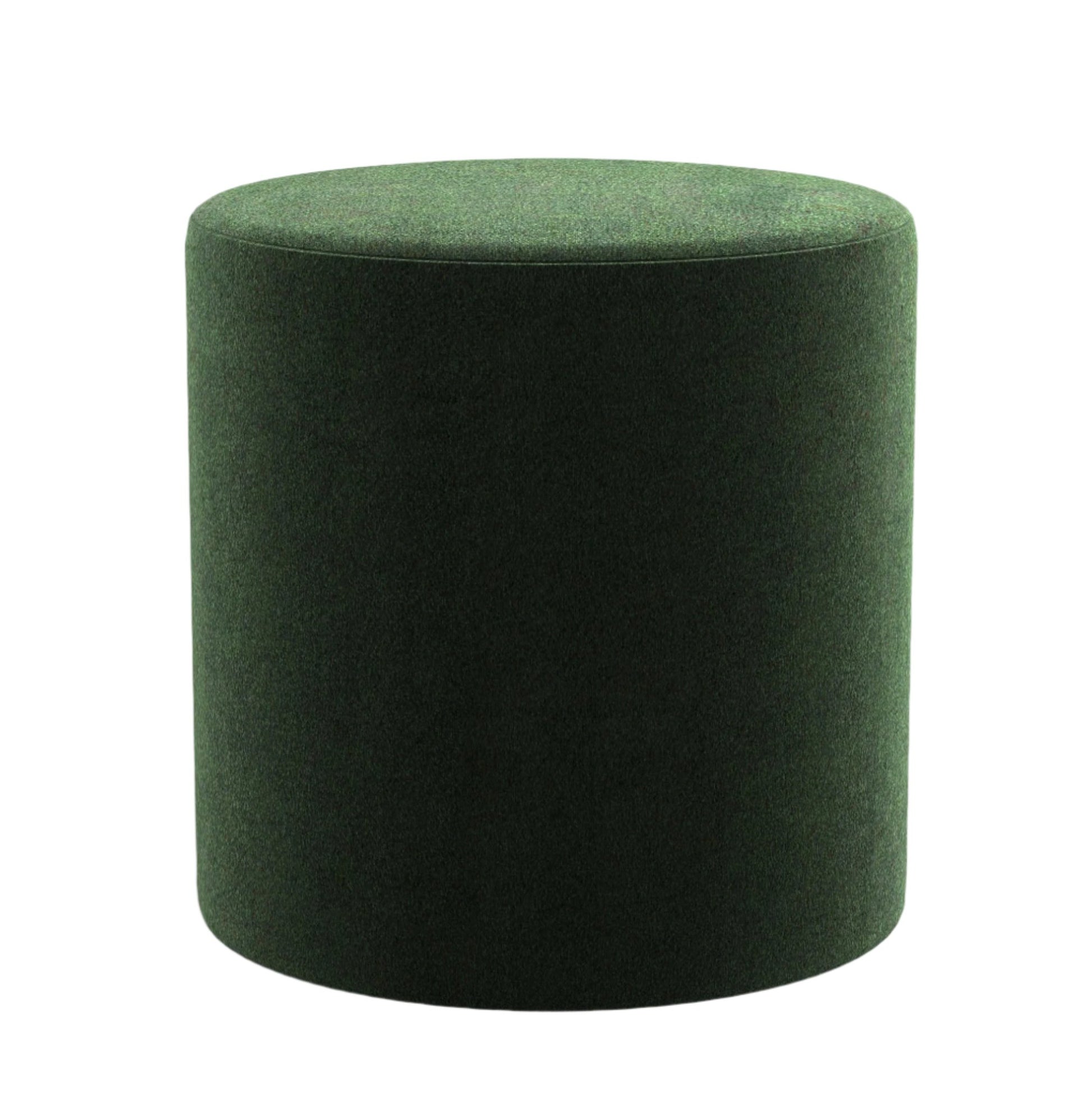 House Velour Ottoman in Pine - Fineza