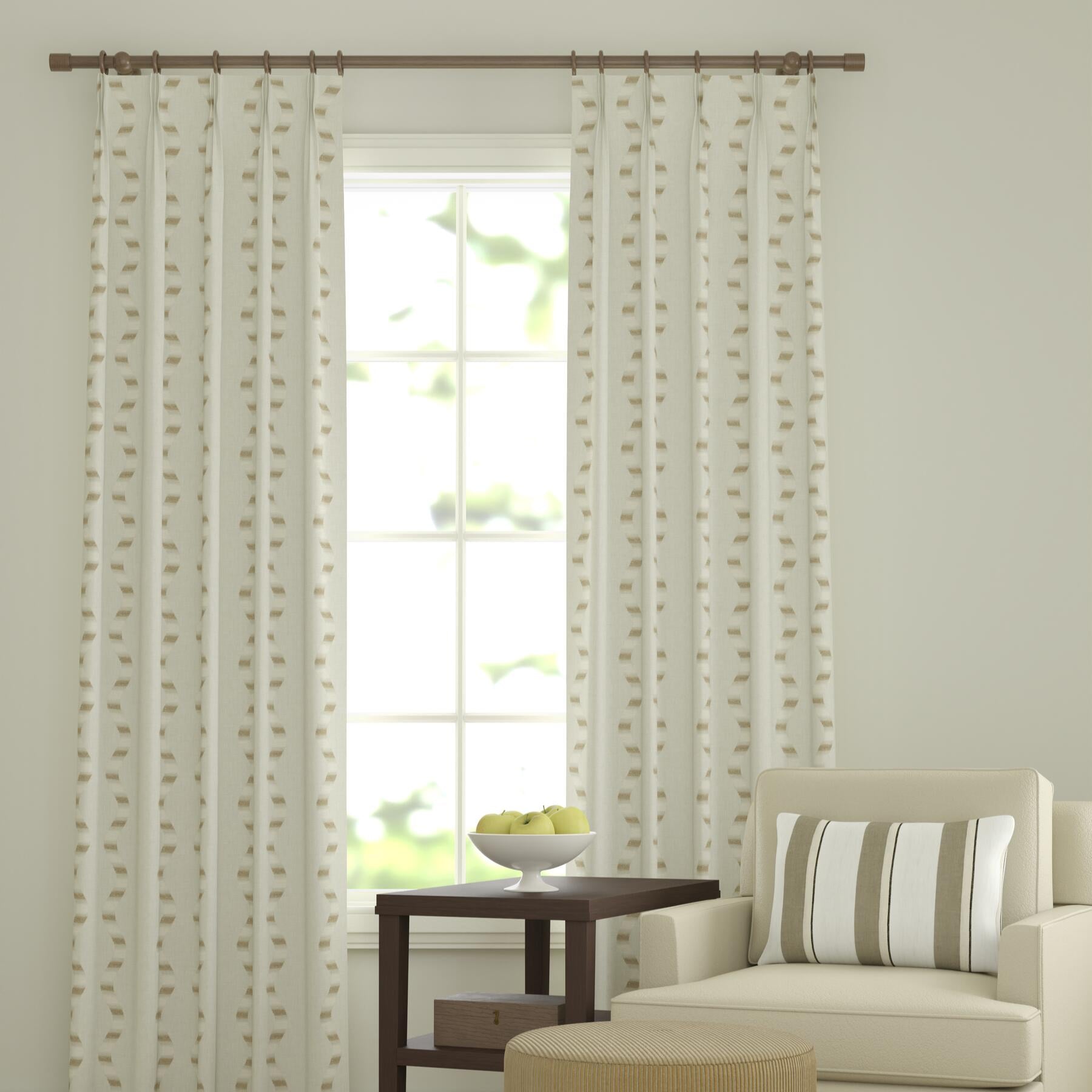 Decorative Panel Harbour Wave in Buff - FineZa1