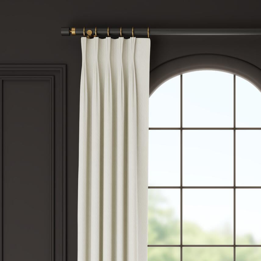 Decorative Panels Douppioni Silk in Oyster - FineZa2