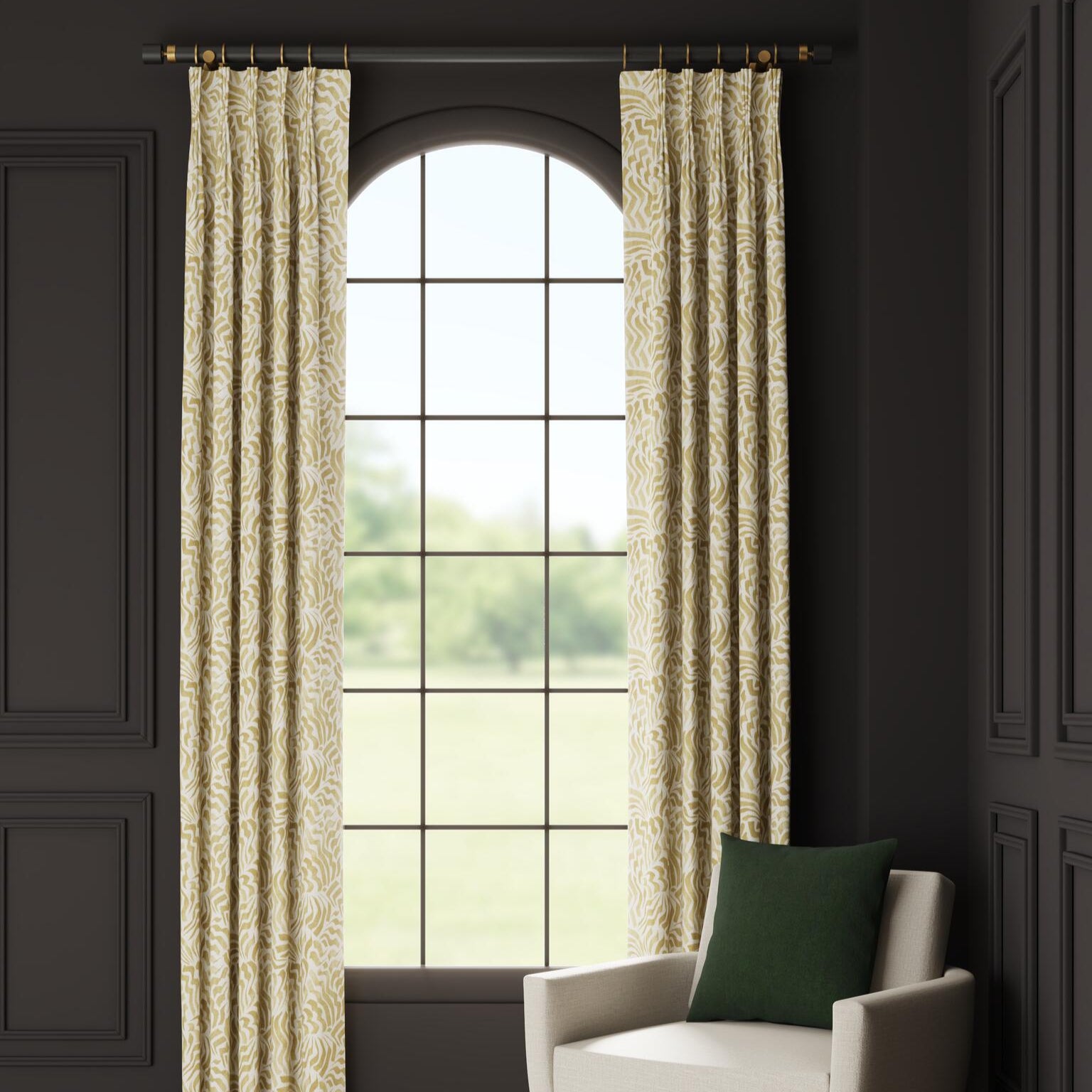 Decorative Panels Puteaux in Jute - FineZa1