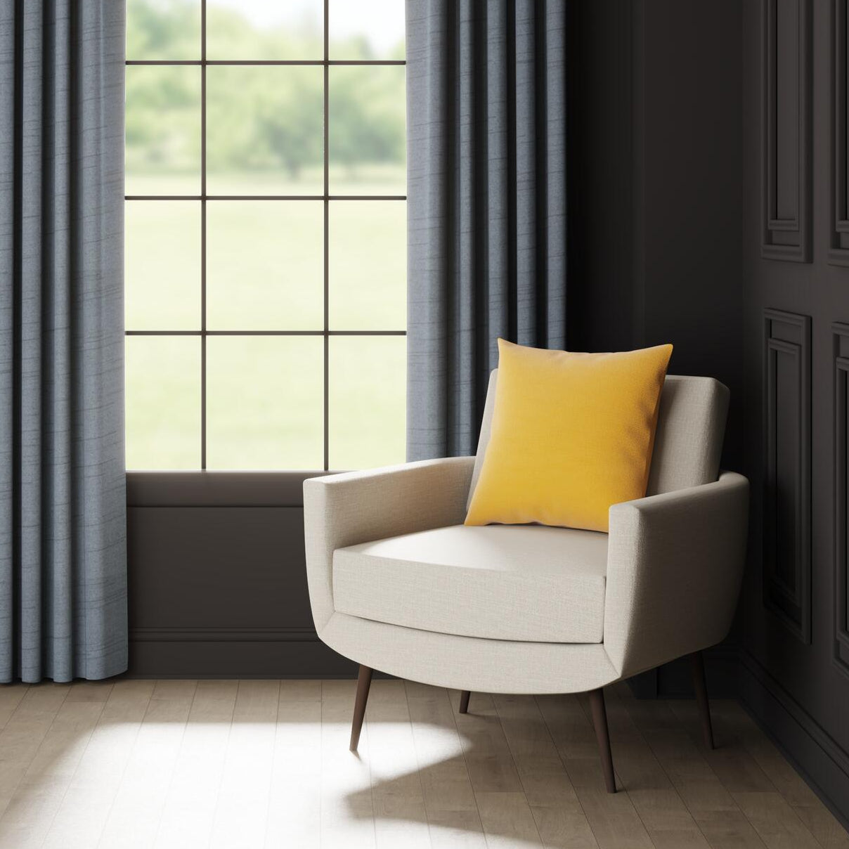 Finesse Velvet Pillow Set in Honey - FineZa4