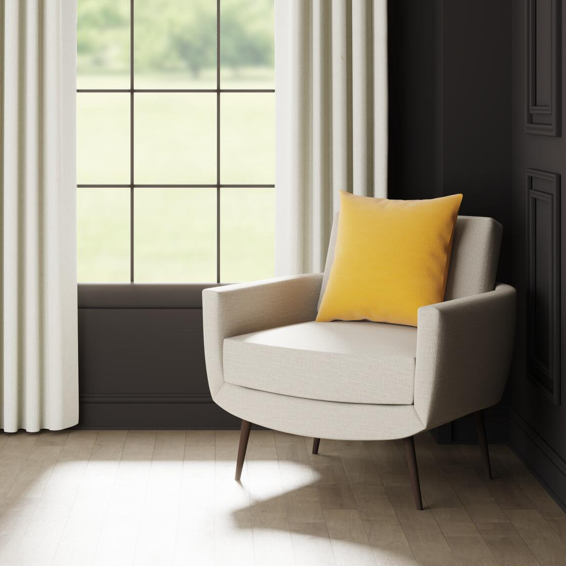 Finesse Velvet Pillow Set in Honey - FineZa5