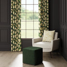 House Velour Ottoman in Pine - FineZa7