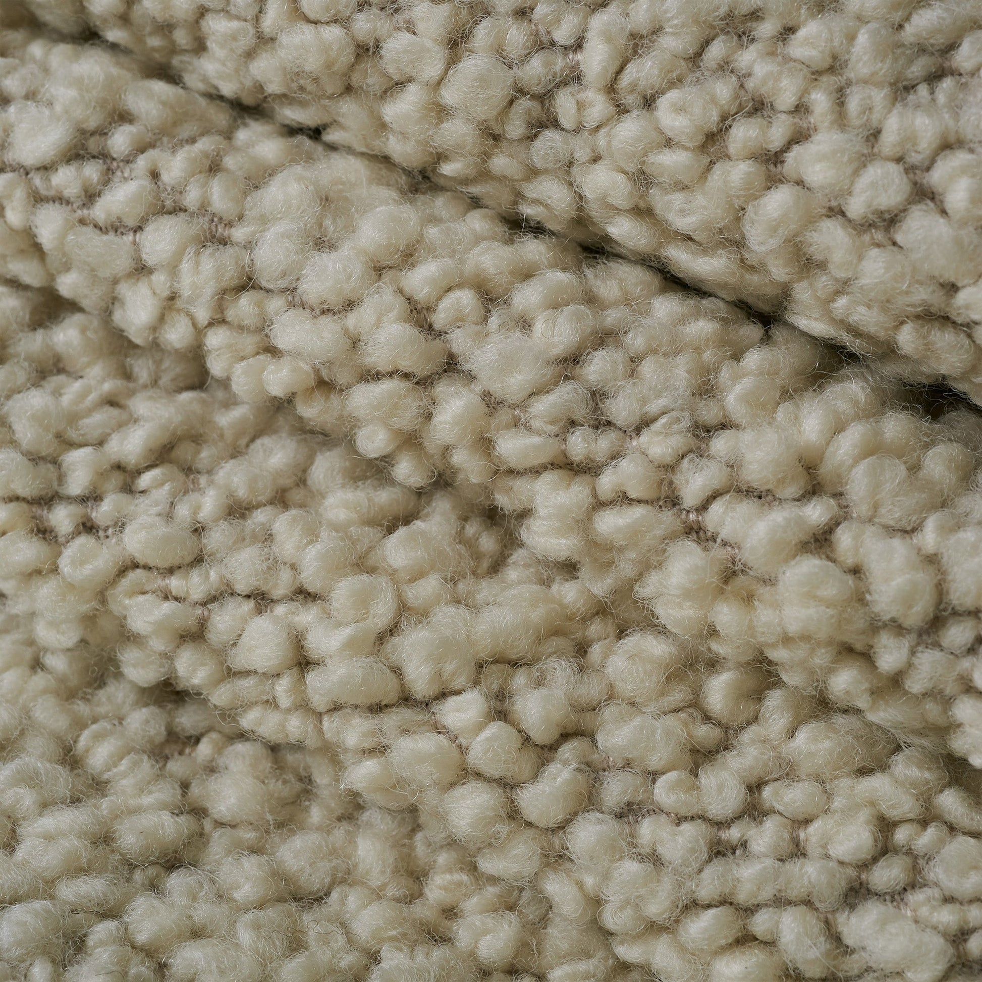 Jules Boucle Pillow in Flock with Piping - Fineza