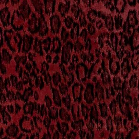 LEOPARDO Ottoman | MODERN RED - Fineza