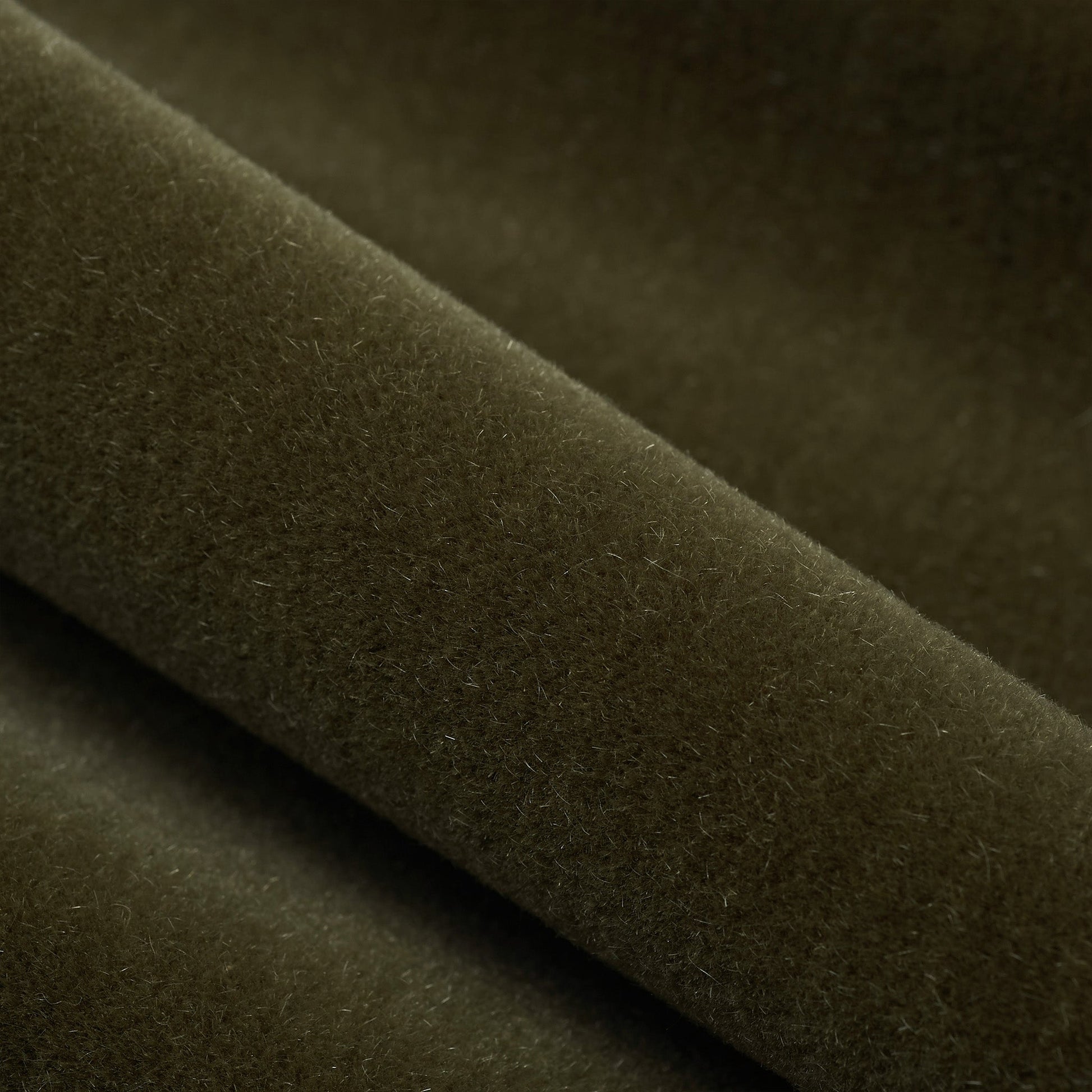 Grace Mohair Ottoman in Sage - Fineza
