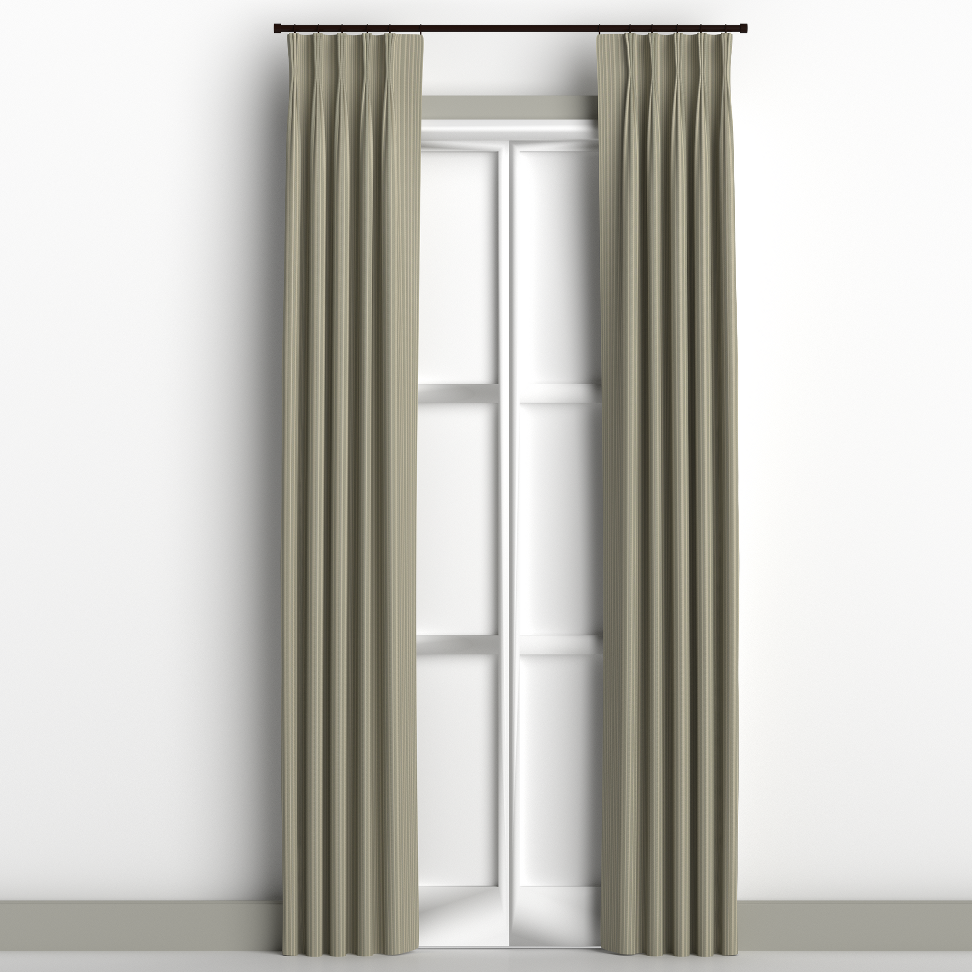 PLEATED SHEER Panel | NATURAL - Fineza