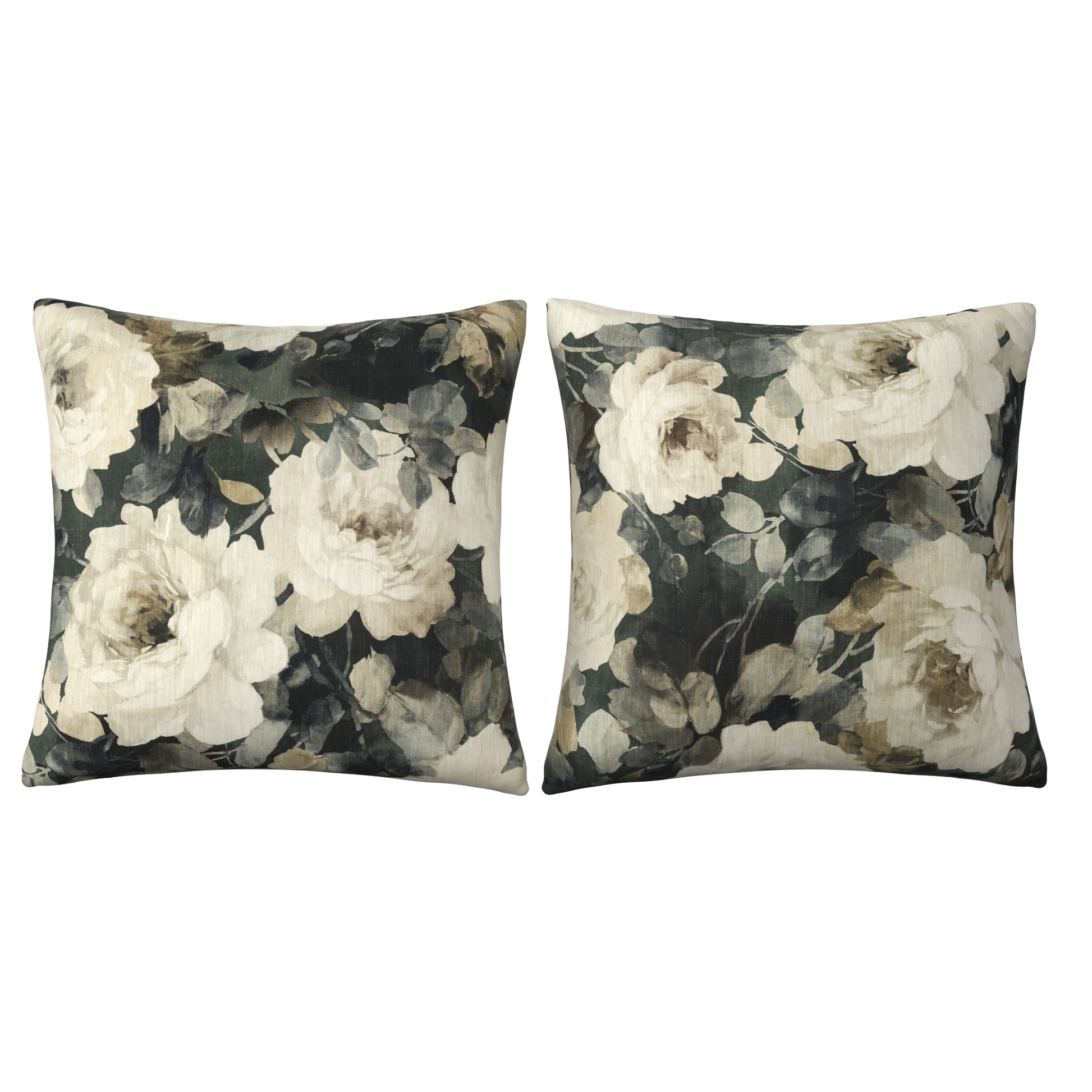 Efflorescence Pillow in Blue Smoke - Fineza