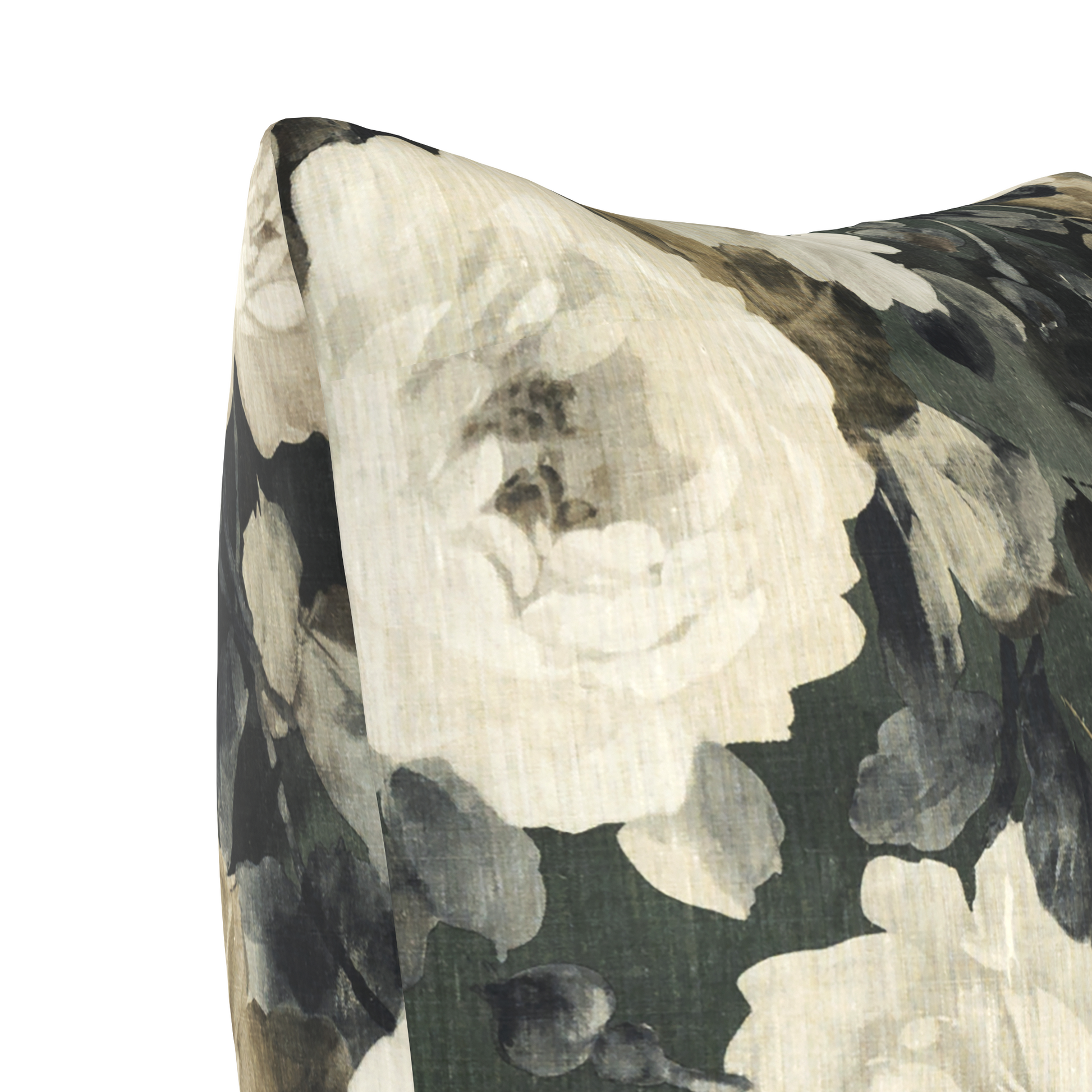 Efflorescence Pillow in Blue Smoke - Fineza