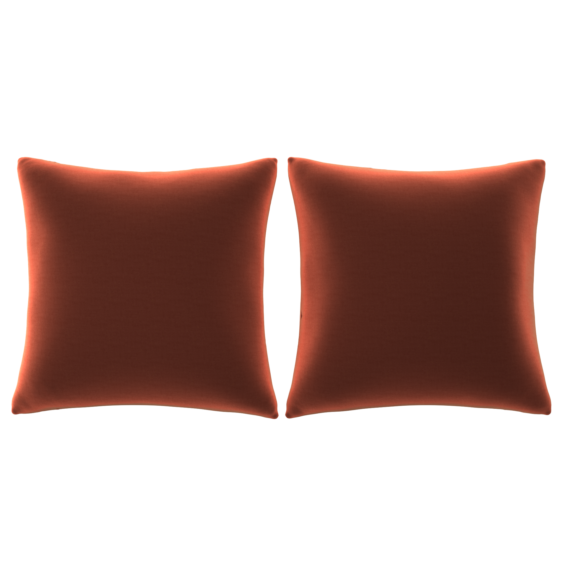House Velour Pillow in Salmon - Fineza