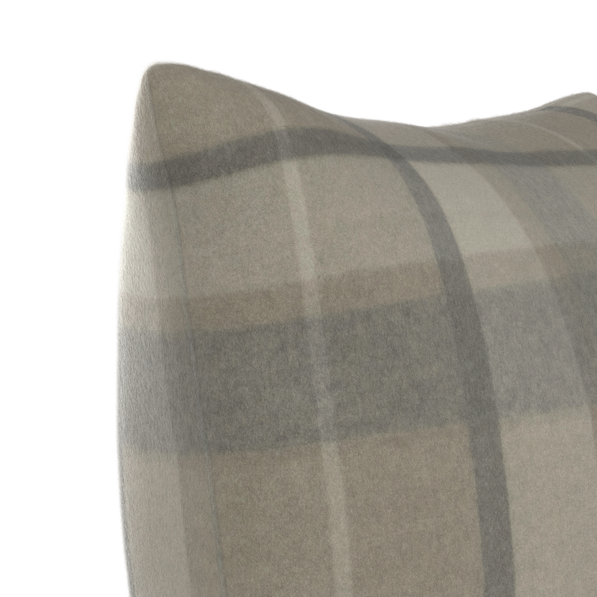 Interiors Plaid Pillow Set in Joey Cashmere - Fineza