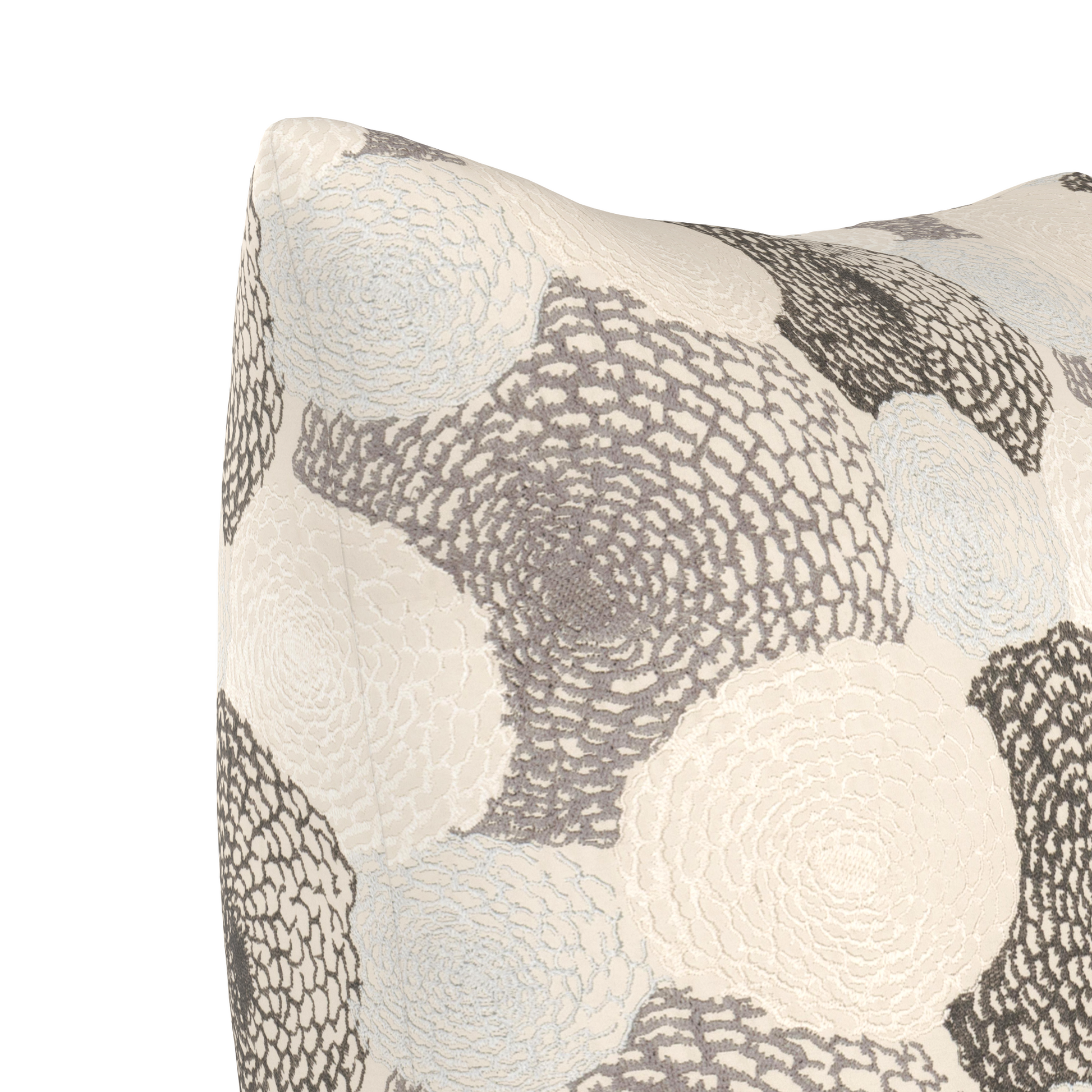 Kiku Pillow in Slate - Fineza