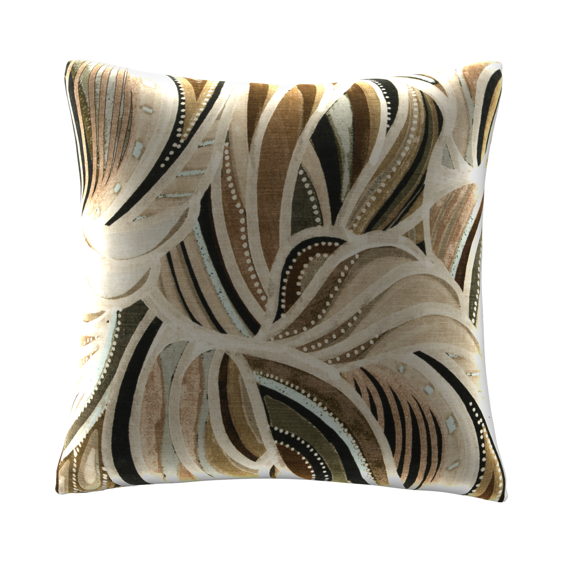 ONASSIS VELOUR Pillow | TEXAS DUST - Fineza