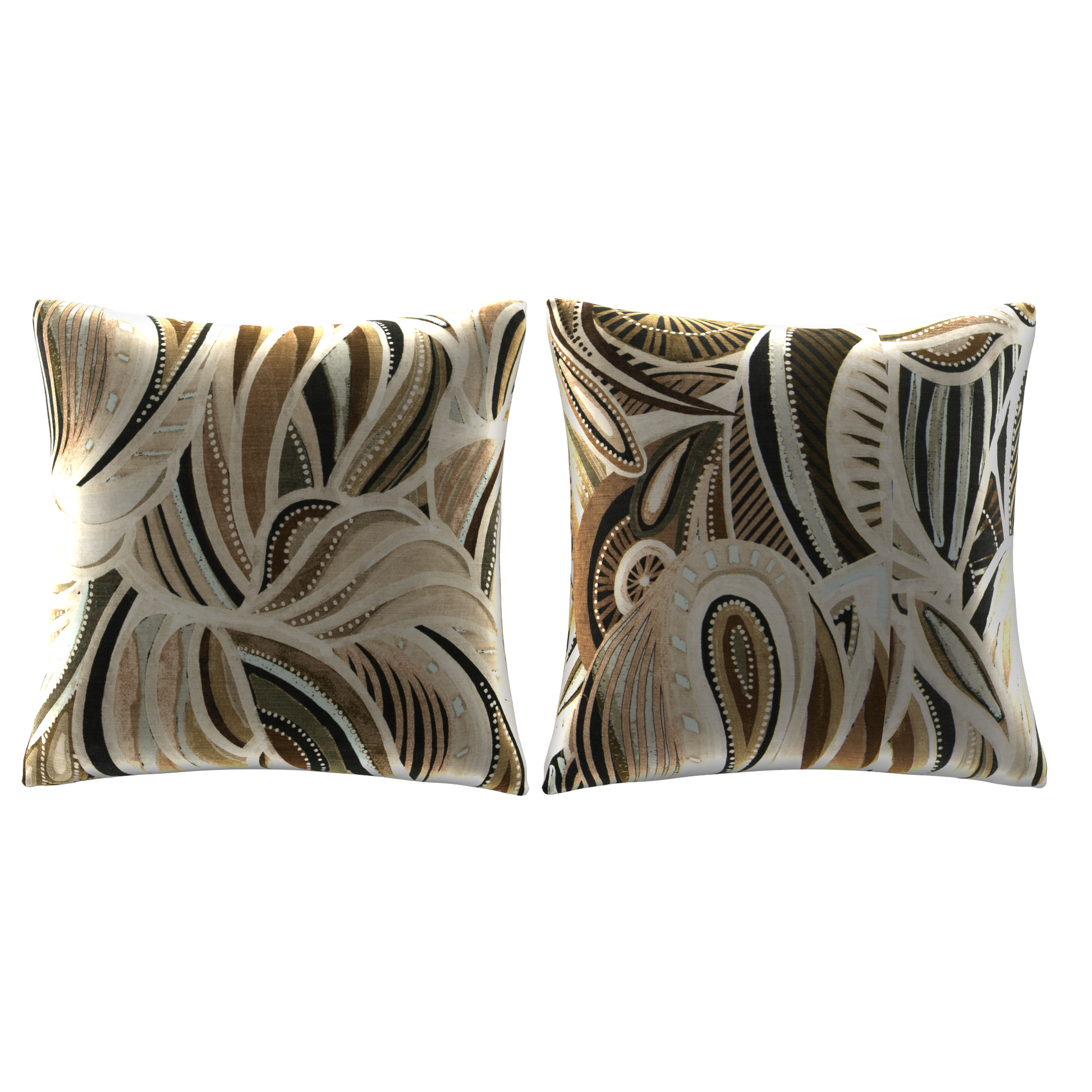 ONASSIS VELOUR Pillow | TEXAS DUST - Fineza