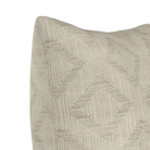 VELVET MAZE Pillow | Oyster - Fineza