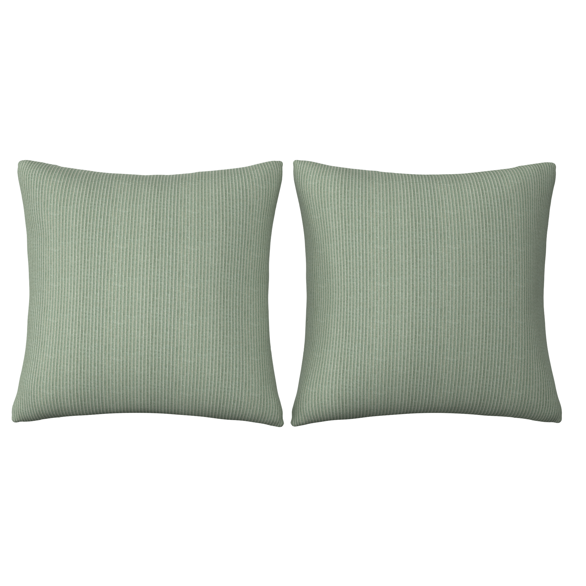 Vineyard Velvet Pillow in Aquamarine - Fineza