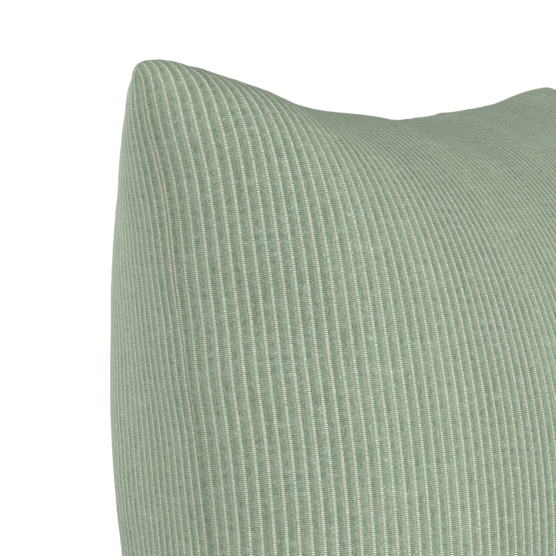 Vineyard Velvet Pillow in Aquamarine - Fineza