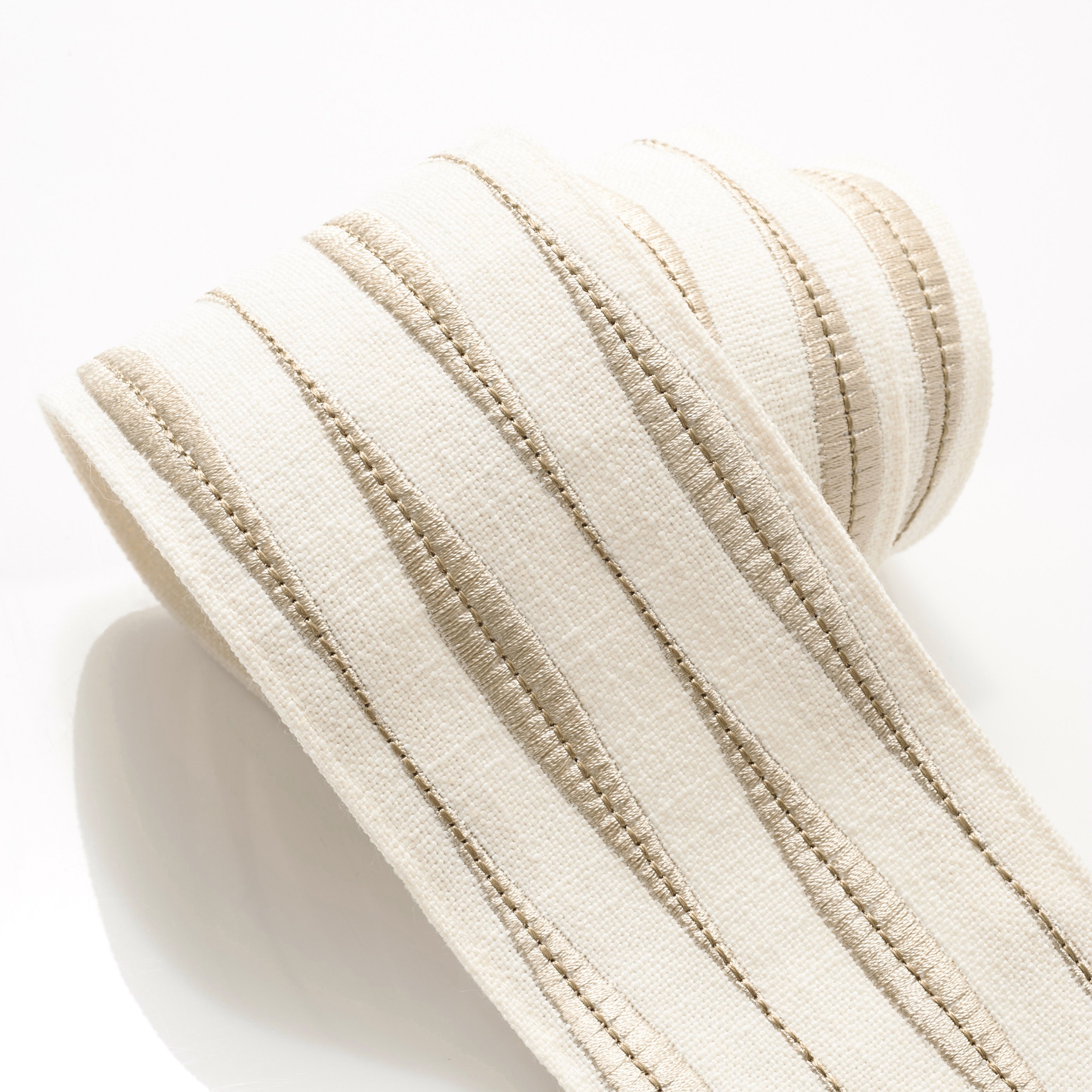 Marshmallow Forged Linen Panels