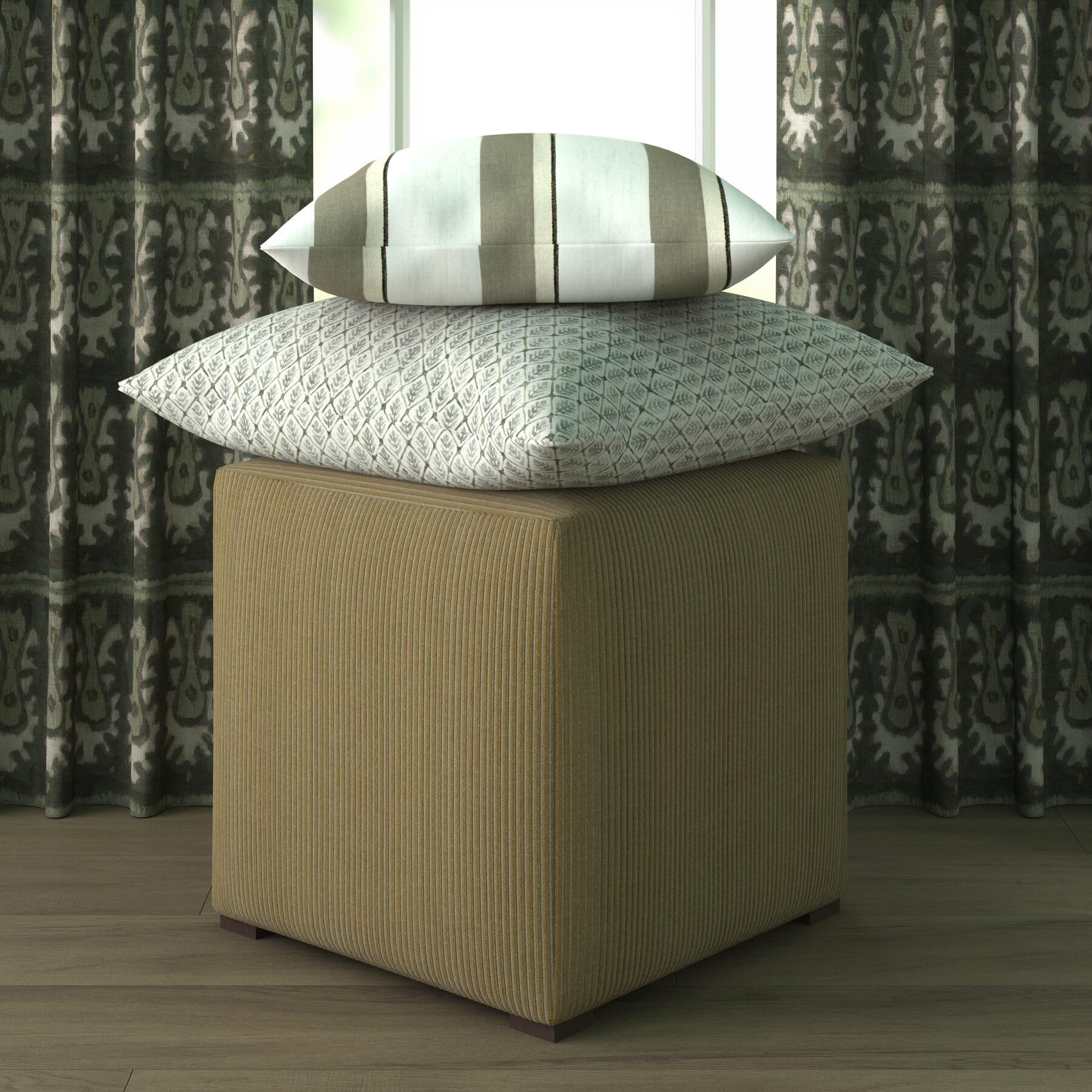 Saranac Pillow Set in Pewter - FineZa2