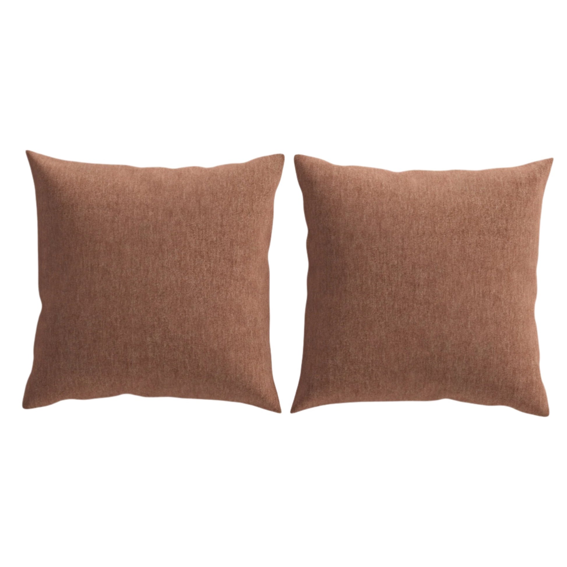 So Mohair Pillow in Brandy - Fineza