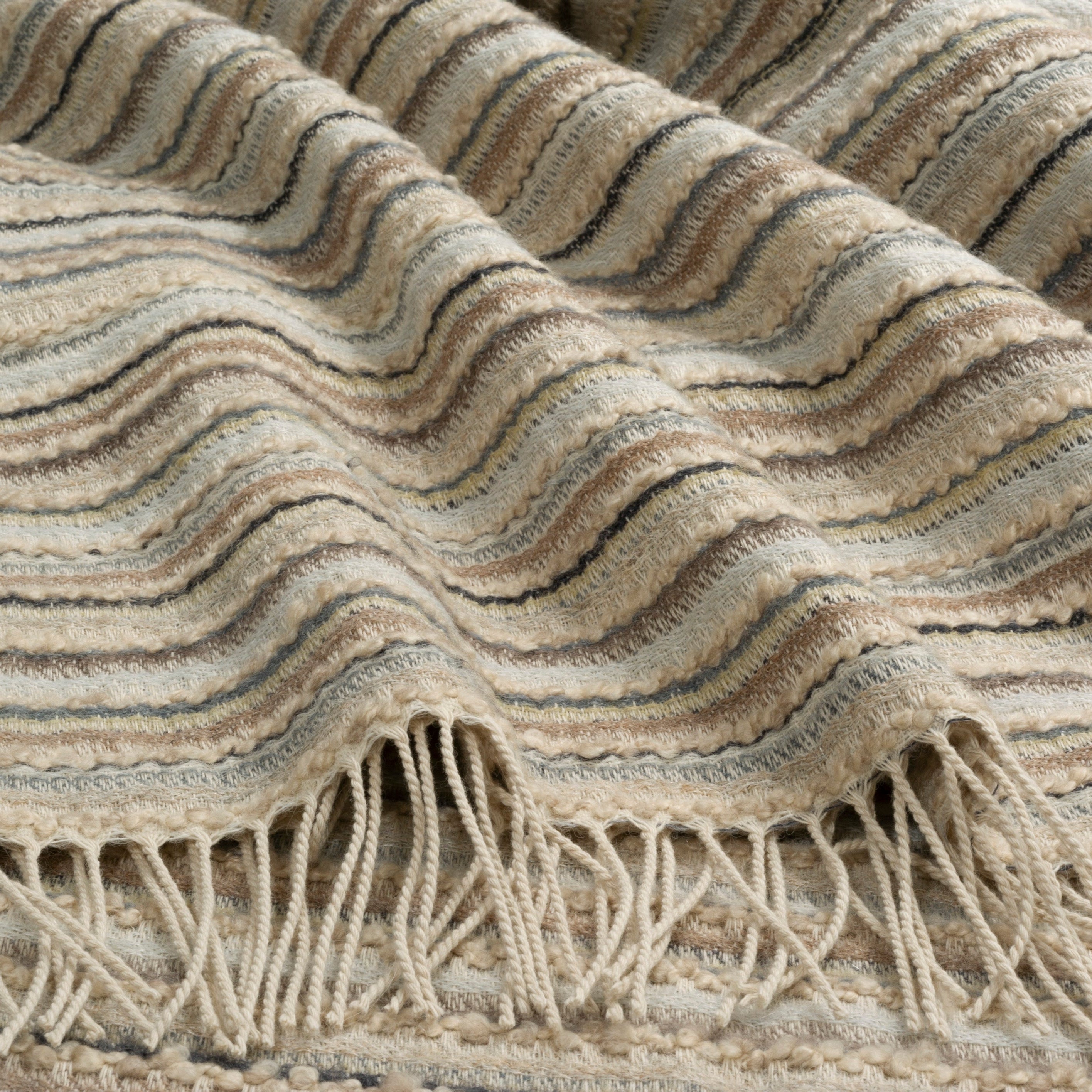 Ute Place Throw in Ice Chip - FINEZA