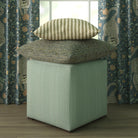 Vineyard Velvet Ottoman in Aquamarine - FineZa4